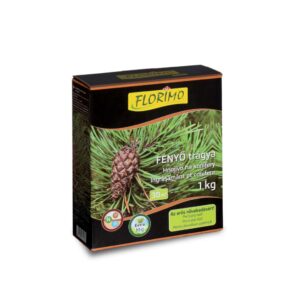 Florimo ásványi trágya fenyőfélékhez és örökzöldekhez, 1 kg, levélbarnulás ellen