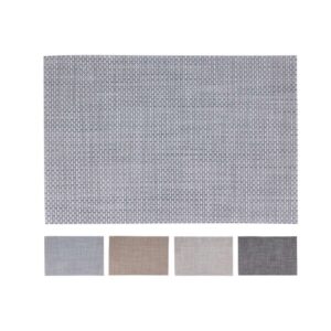 Szövethatású asztali alátét több színben, 43x28 cm-es méretben