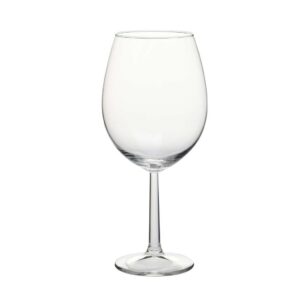 Üveg borospohár szett, 580ml űrtartalommal, klasszikus formában