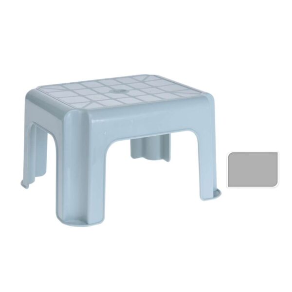 Műanyag fellépő 28×22×22 cm, pasztell bézs, menta és szürke színekben – Excellent Houseware