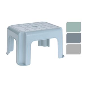 Műanyag fellépő 28×22×22 cm, pasztell bézs, menta és szürke színekben – Excellent Houseware