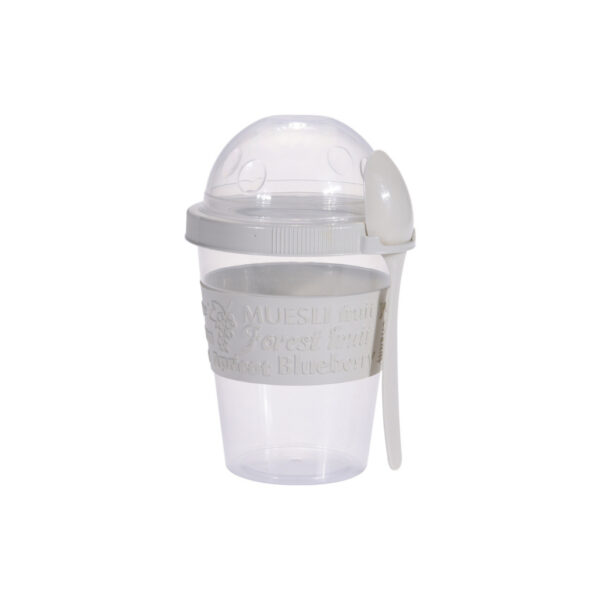 Joghurtos pohár kanállal 600 ml több színben Excellent Houseware