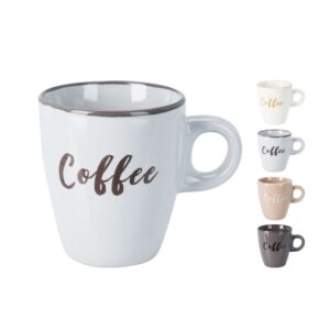 Kerámia kávés bögre, Coffee felirattal – 220 ml, Excellent Houseware