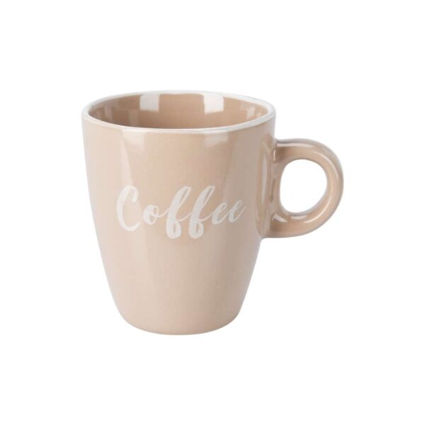 Kerámia kávés bögre, Coffee felirattal – 220 ml, Excellent Houseware