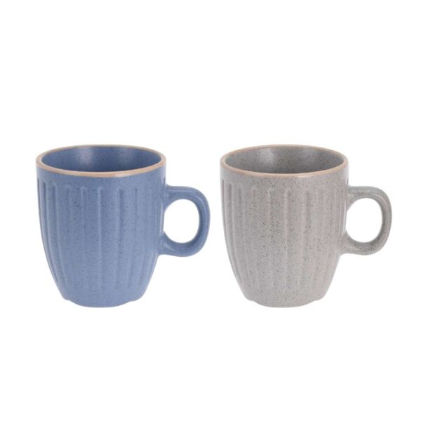 Kerámia bögre szett 2 db kék és szürke pasztell kollekció Excellent Houseware