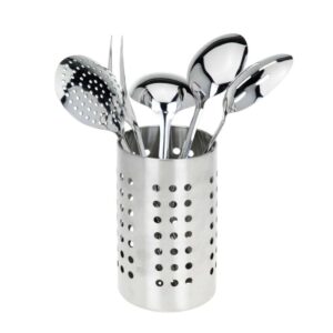 Konyhai eszköz szett, rozsdamentes acél, 6 darabos, tartóval – Excellent Houseware