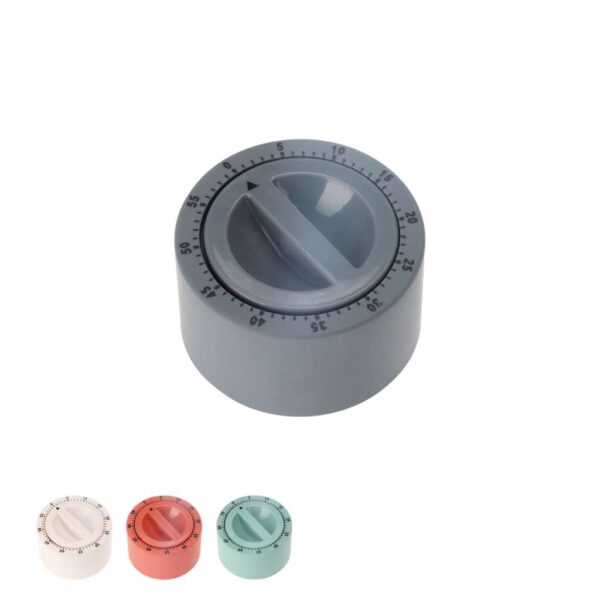 Mechanikus konyhai időzítő, 60 perces, több színben, Excellent Houseware