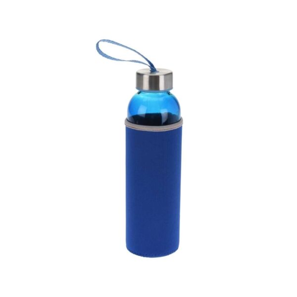 Kulacs üveg, 500 ml, textil huzattal, több színben, Excellent Houseware
