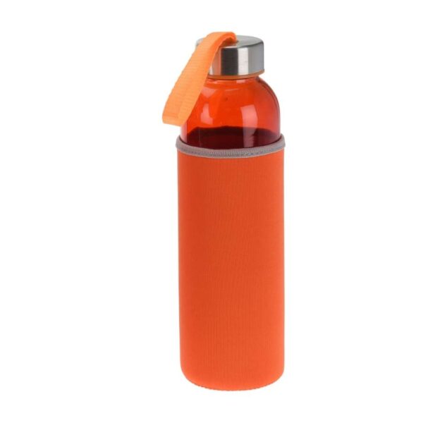 Kulacs üveg, 500 ml, textil huzattal, több színben, Excellent Houseware