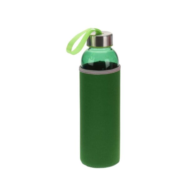 Kulacs üveg, 500 ml, textil huzattal, több színben, Excellent Houseware