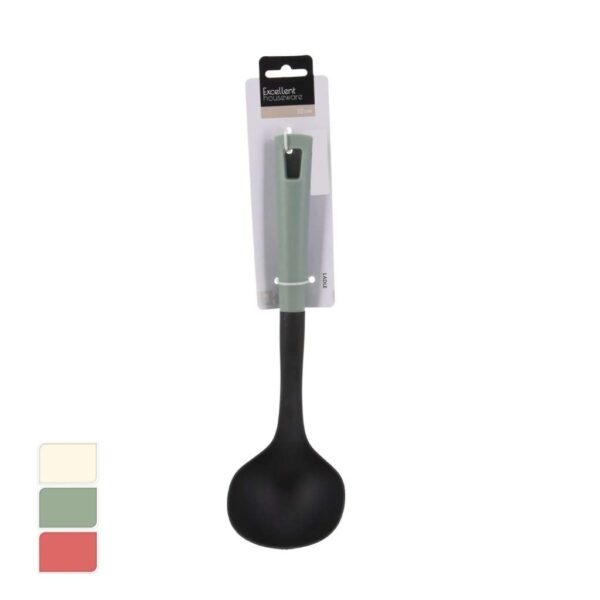 Merőkanál műanyag, hőálló, 32 cm, pasztell színek – Excellent Houseware