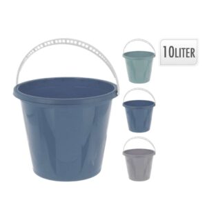 Műanyag vödör, 10 liter, pasztell színekben