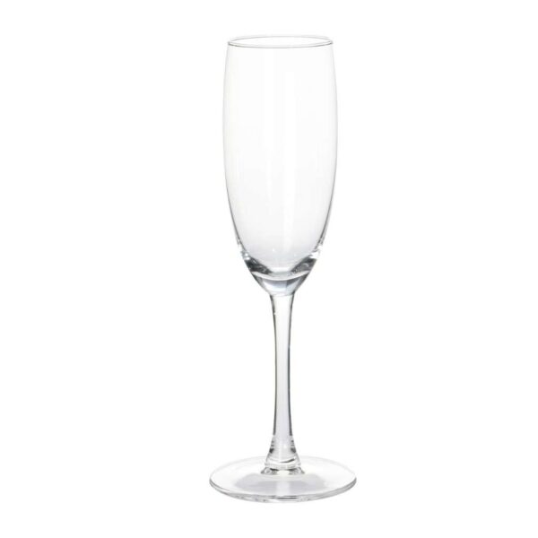 Pezsgőspohár készlet, üveg, 4 db, 180 ml
