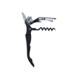 Pincér dugóhúzó 3 funkciós fekete 12 cm Excellent Houseware