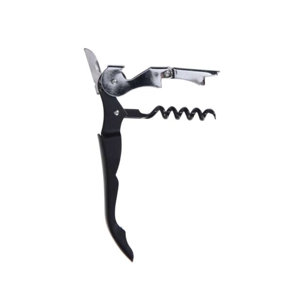 Pincér dugóhúzó 3 funkciós fekete 12 cm Excellent Houseware