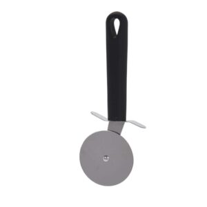 Pizzavágó fekete nyéllel, rozsdamentes acél pengével – Excellent Houseware
