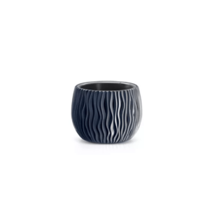 Virágcserép Sandy Bowl 2in1, 18 cm, antracit színben