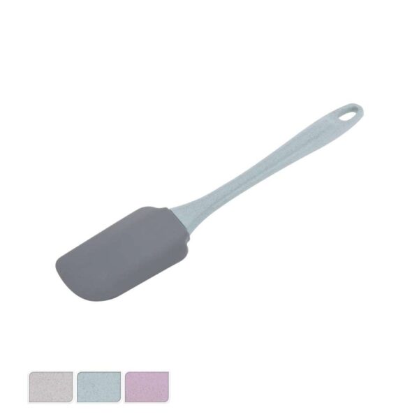 Szilikon spatula 25 cm-es méretben, pasztell rózsaszín, menta és krém színben – Excellent Houseware