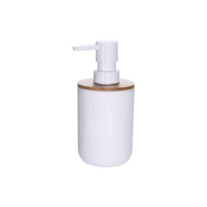 Szappanadagoló fehér bambusz tetővel 300 ml Excellent Houseware