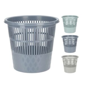 Műanyag irodai papírkosár, 28×29 cm, háromféle színben – Excellent Houseware