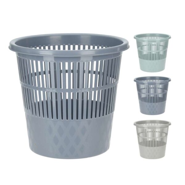 Műanyag irodai papírkosár, 28×29 cm, háromféle színben – Excellent Houseware
