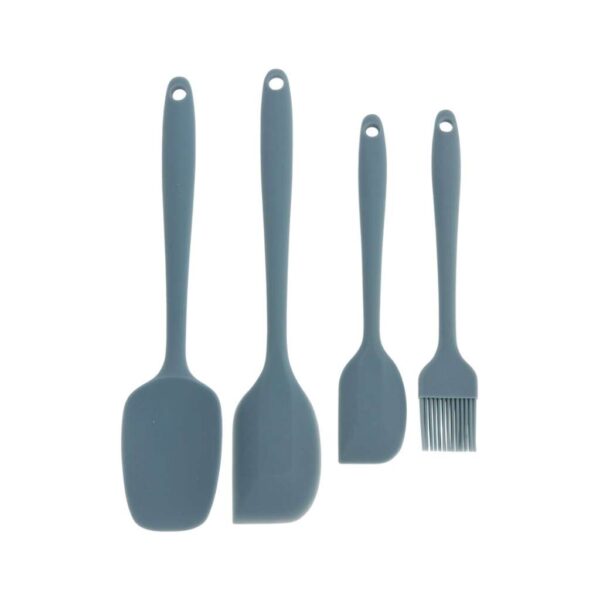 Szilikon spatula és ecset szett, 4 darabos, pasztell színek Excellent Houseware