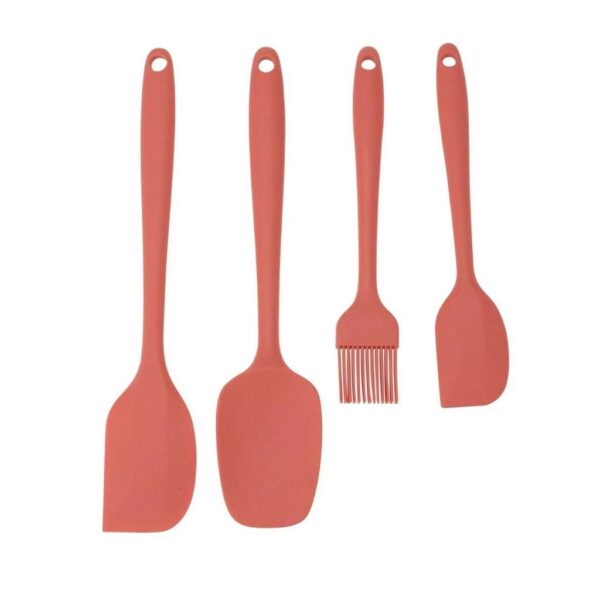 Szilikon spatula és ecset szett, 4 darabos, pasztell színek Excellent Houseware
