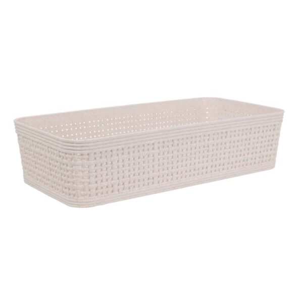 Tárolókosár szett, 2 db, bézs színű, Storage Solutions