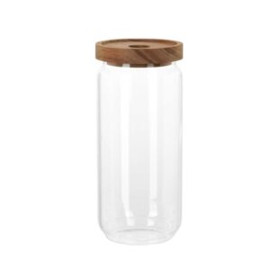 Tárolóedény üveg, fa tetővel 1300 ml Excellent Houseware