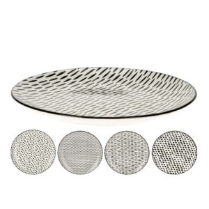 Kerámia tányér bézs mintás 19 cm Excellent Houseware