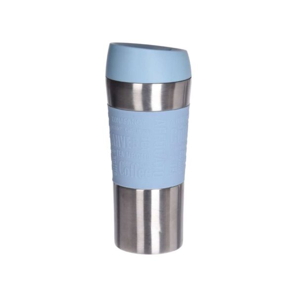 Rozsdamentes termosz utazóbögre pasztell színekben, 350 ml, Excellent Houseware