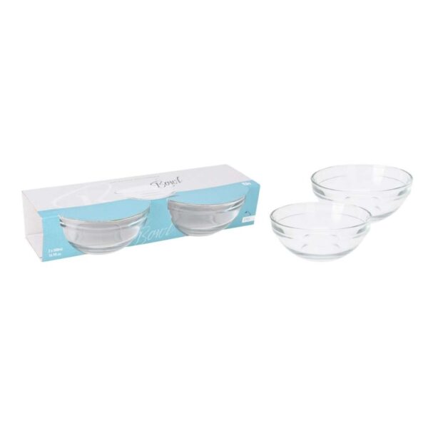 Üvegtál szett salátához 500 ml 2 darabos Excellent Houseware