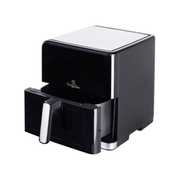Berlinger Haus air fryer 7,5 liter – digitális forrólevegős sütő fekete-ezüst kivitelben, LED kijelzővel