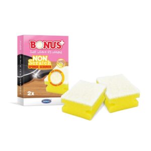 Bonus karcmentes fehér mosogatószivacs, 2 db
