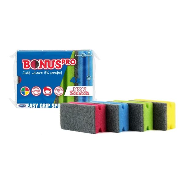BonusPRO formázott mosogatószivacs 4 színben