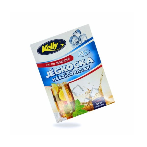 Kelly jégkocka készítő tasak 10 darabos csomagban