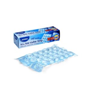 Jégkocka készítő tasak 10 darabos csomagban, 240 db jégkockához