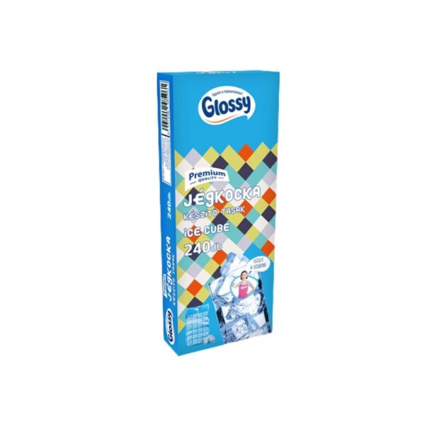 Glossy jégkocka és jégpálcika készítő tasak, 10 darabos csomag