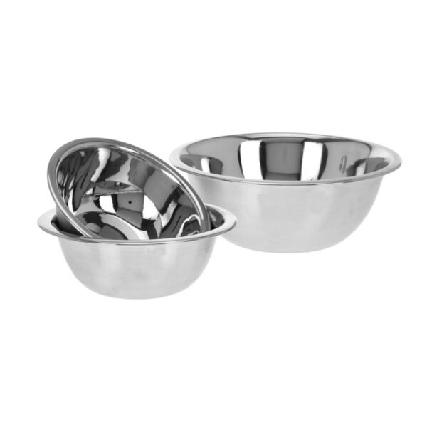 Rozsdamentes acél keverőtál szett 3 darabos – Excellent Houseware