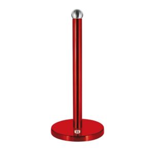 Berlinger Haus Burgundy konyhai papírtörlő tartó – rozsdamentes acél, 34 cm magas, metál bordó színben