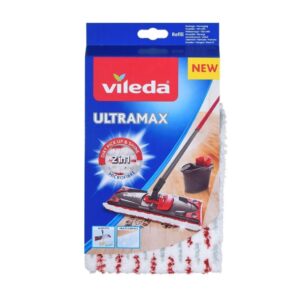 Vileda UltraMax mikroszálas felmosó utántöltő – csíkmentes, mosható fej lapos felmosóhoz