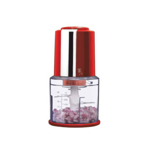 Berlinger Haus mini aprító 300 W – burgundi, 0,6 literes, dupla pengével