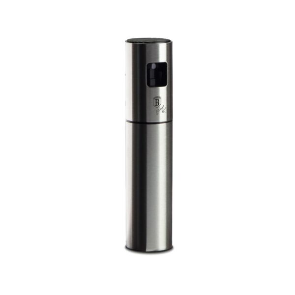 Berlinger Haus Black Silver 100 ml olaj spray – rozsdamentes acél utántölthető permetező flakon modern konyhába