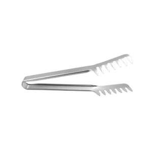 Salátás csipesz, rozsdamentes acél, 24 cm – tálaló fogó spagettihez, süteményhez – Perfect Home