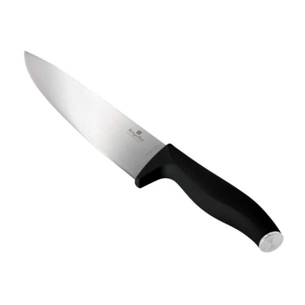 Berlinger Haus séf kés 20 cm – fekete rozsdamentes acél penge, ergonomikus nyéllel, Matte Black kollekció