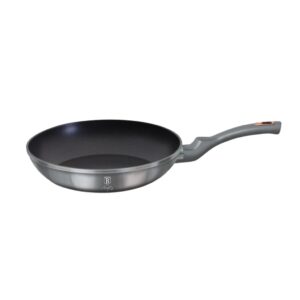 Berlinger Haus Moonlight 28 cm-es tapadásmentes serpenyő – titán bevonat, indukciós kompatibilitás, szürke dizájn