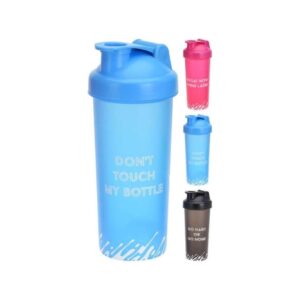 500 ml-es sportkulacs műanyagból, motivációs felirattal, többféle színváltozatban