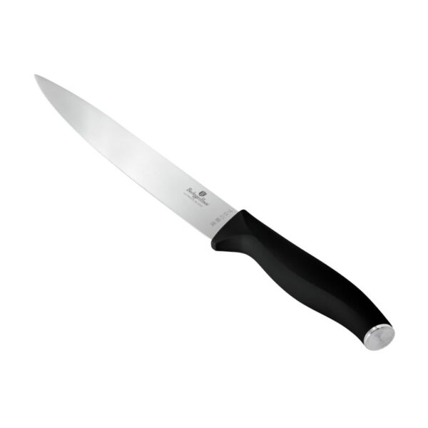 Berlinger Haus szeletelő kés 20 cm – fekete rozsdamentes acél penge, ergonomikus markolat, Matte Black kollekció