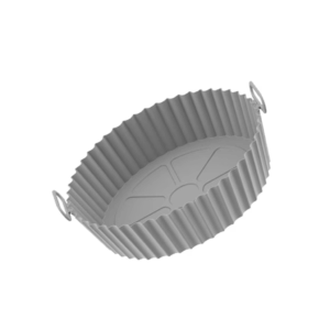 Szilikon sütőforma air fryerhez, 16 és 20 cm méretben, fogantyús, többféle színben