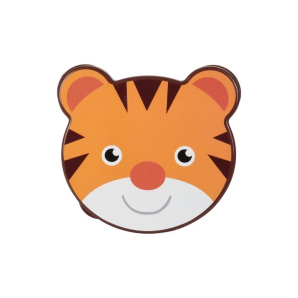 Állatos fej formájú gyerek tárolódoboz szett – 4 műanyag ételtartó doboz panda mintával